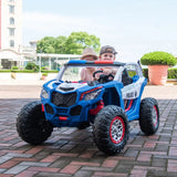24V Storm Police UTV 4X4 2 Seater Kids Ride On Car with Remote Control