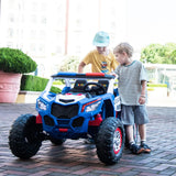 24V Storm Police UTV 4X4 2 Seater Kids Ride On Car with Remote Control