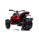 2026 24V Spider 2 Seater Ride-On 3 Wheel Motorcycle