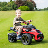 2026 24V Spider 2 Seater Ride-On 3 Wheel Motorcycle