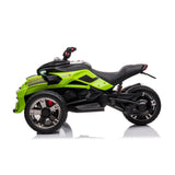 2026 24V Spider 2 Seater Ride-On 3 Wheel Motorcycle