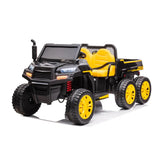 2026 24V 6 Wheel Tractor 2 Seater Kids Ride On Car with Remote Control