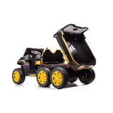 2026 24V 6 Wheel Tractor 2 Seater Kids Ride On Car with Remote Control