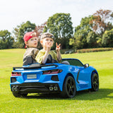 2026 24V Chevrolet Corvette C8 2 Seater Kids Ride On Car with Remote Control