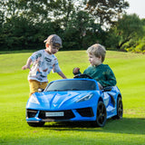 2026 24V Chevrolet Corvette C8 2 Seater Kids Ride On Car with Remote Control