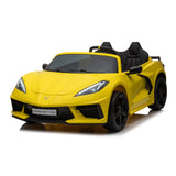 2026 24V Chevrolet Corvette C8 2 Seater Kids Ride On Car with Remote Control