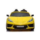 2026 24V Chevrolet Corvette C8 2 Seater Kids Ride On Car with Remote Control