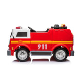 24V LA Toyz Fire Truck 2-Seater Ride on