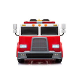 24V LA Toyz Fire Truck 2-Seater Ride on
