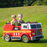 24V LA Toyz Fire Truck 2-Seater Ride on