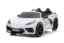 Load image into Gallery viewer, 2025 24V Chevrolet Corvette C8 2 Seater DELUXE EDITION Kids Ride on Car with Remote Control