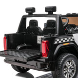 2026 24V GMC Sierra Denali 2 Seater Kids Ride On Car with Remote Control POLICE