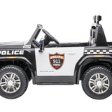 2026 24V GMC Sierra Denali 2 Seater Kids Ride On Car with Remote Control POLICE