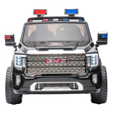2026 24V GMC Sierra Denali 2 Seater Kids Ride On Car with Remote Control POLICE
