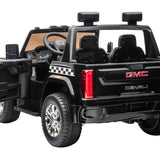 2026 24V GMC Sierra Denali 2 Seater Kids Ride On Car with Remote Control POLICE