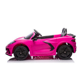 2026 24V Chevrolet Corvette C8 2 Seater Kids Ride On Car with Remote Control