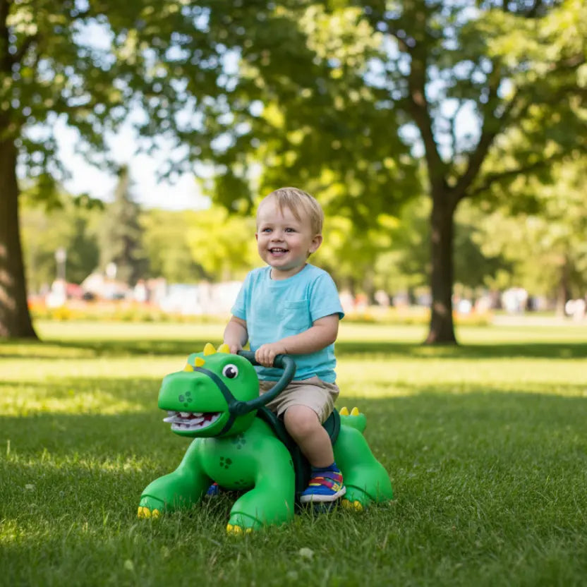 6V Freddo Ride-On Dinosaur with Interactive Smoke & Sound Effect