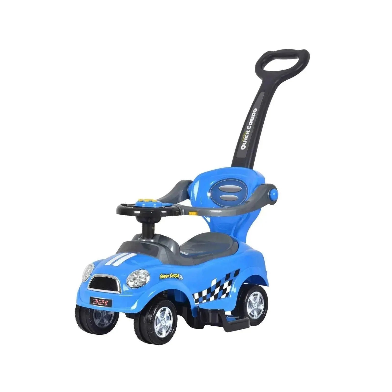 Easy Wheel Quick Coupe 3 in 1, Stroller, Walker and Ride on