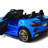 2026 24V Chevrolet Corvette C8 2 Seater Kids Ride On Car with Remote Control
