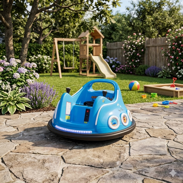 Bumper Car 12V Kids Ride On Car with Remote Control