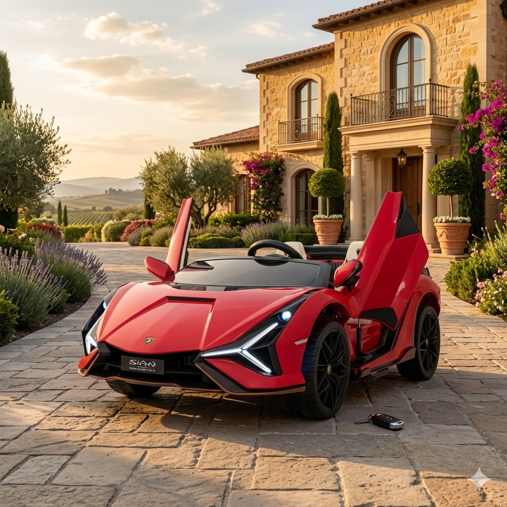 2026 24V Lamborghini Sian 2-Seater Kids Ride On Car DELUXE with Remote Control