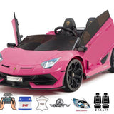 Pink 24V Lamborghini SVJ Ultimate Drifting Car