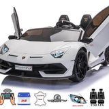 White 24V Lamborghini SVJ Ultimate Drifting Car