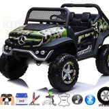 2026 24V Mercedes Unimog 2 Seater Kids Ride On Car with Remote Control