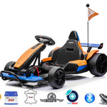 Orange 24V Official Complete Edition McLaren Super Drifting Go-Kart