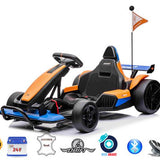 Orange 24V Official Complete Edition McLaren Super Drifting Go-Kart
