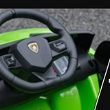 Green 24V Lamborghini SVJ Ultimate Drifting Car