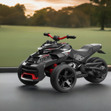 2026 24V Spider 2 Seater Ride-On 3 Wheel Motorcycle