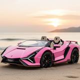 2026 24V Lamborghini Sian 2-Seater Kids Ride On Car DELUXE with Remote Control