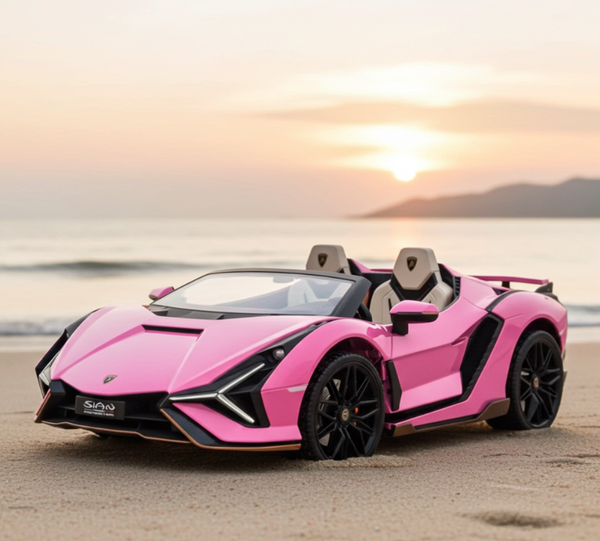 2026 24V Lamborghini Sian 2-Seater Kids Ride On Car DELUXE with Remote Control