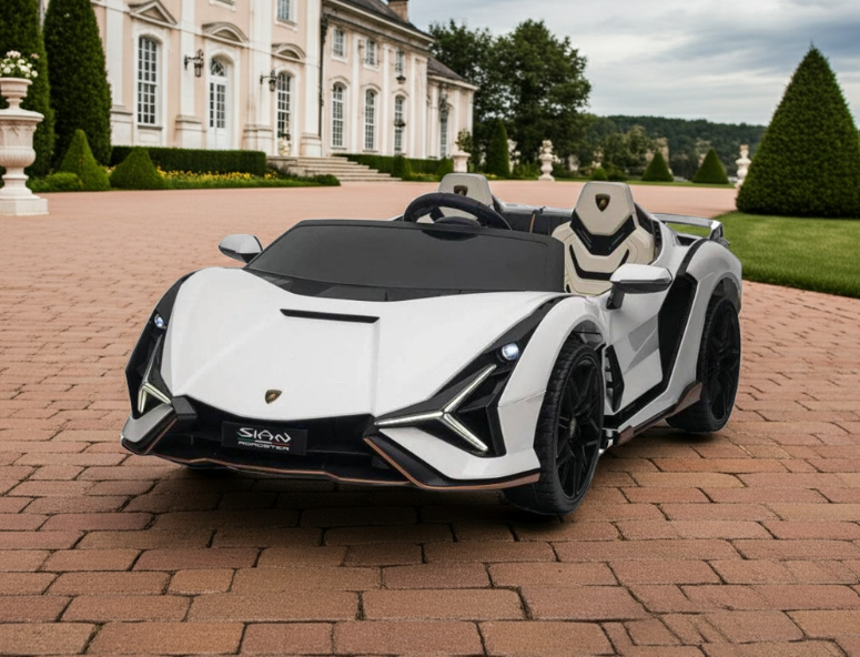2026 24V Lamborghini Sian 2-Seater Kids Ride On Car DELUXE with Remote Control