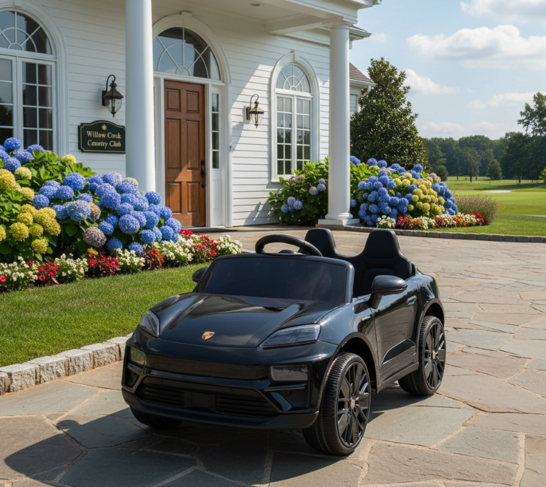 24V Porsche Macan Turbo EV 1 Seater Ride on