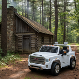 2026 24V GMC Sierra Denali 2 Seater Kids Ride On Car with Remote Control