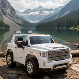 2026 24V GMC Sierra Denali 2 Seater Kids Ride On Car with Remote Control