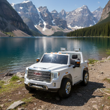 2026 24V GMC Sierra Denali 2 Seater Kids Ride On Car with Remote Control