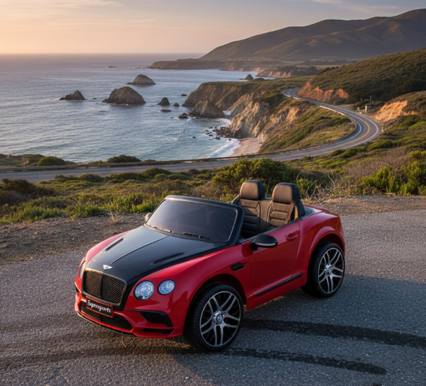 2026 Bentley GT 12V Kids Ride On Car with Remote Control