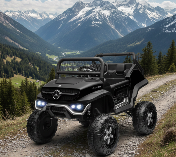 2026 Mercedes Benz Unimog 12V 4x4 Kids Ride On Car with Remote Control
