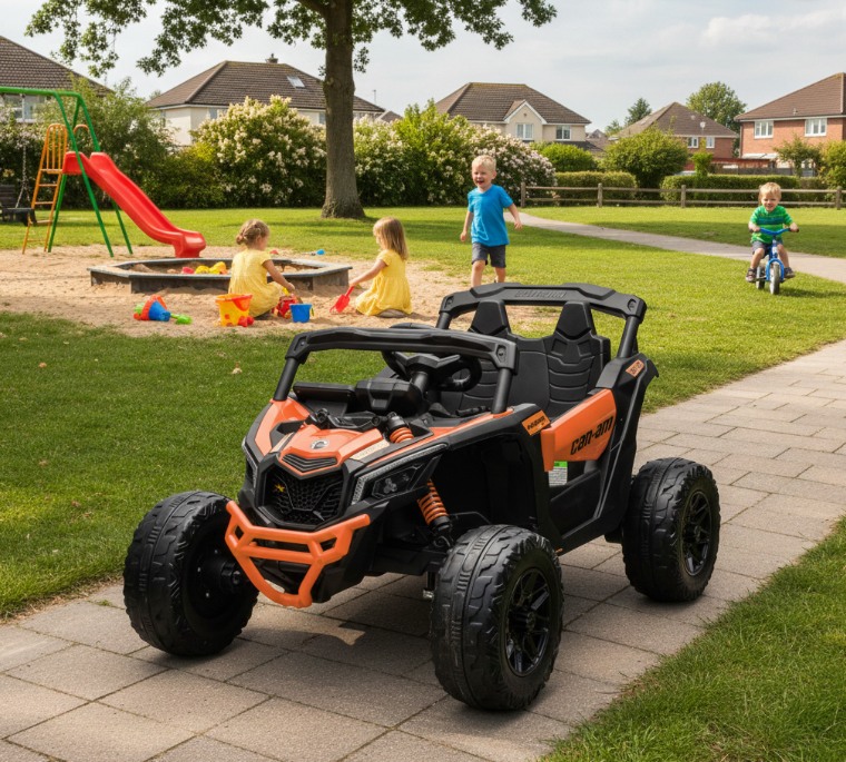 24V Can-Am Maverick Kids Ride On Car with Remote Control