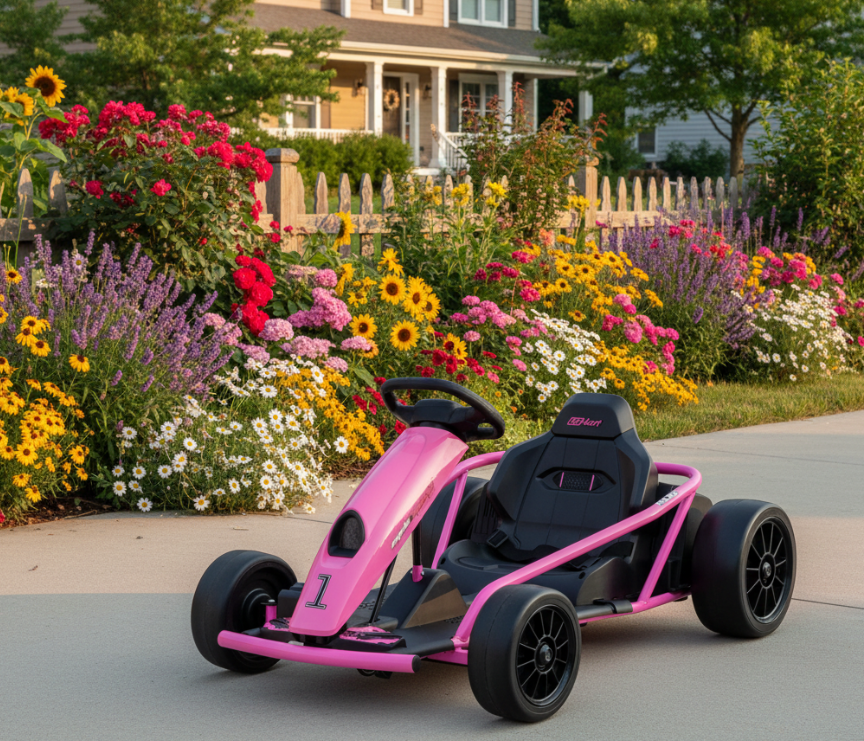 24V Sport Challenger Drifting Go Kart For Age 6+