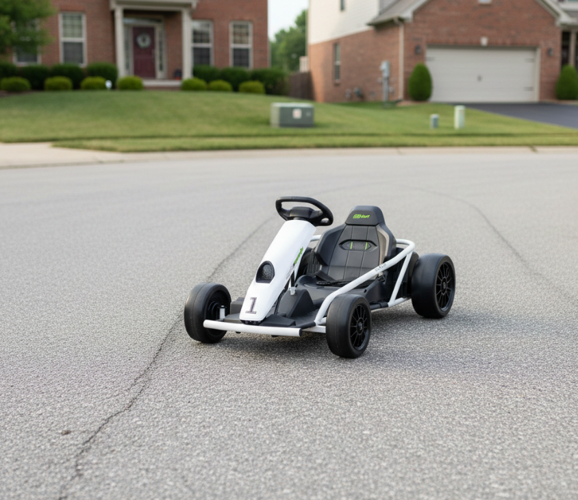 24V Sport Challenger Drifting Go Kart For Age 6+