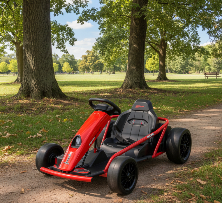 24V Sport Challenger Drifting Go Kart For Age 6+