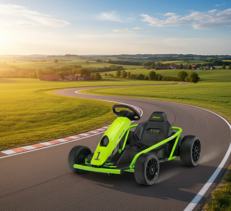 24V Sport Challenger Drifting Go Kart For Age 6+