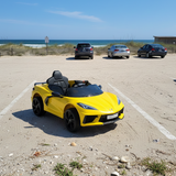 2026 Chevrolet Corvette C8 Stingray 12V Kids Ride On Car with Remote Control