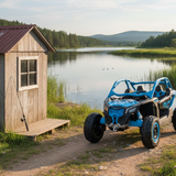 2026 2x24V Can Am Maverick 4X4 2 Seater Kids Ride On Car with Remote Control