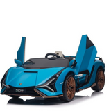 2026 24V Lamborghini Sian 2-Seater Kids Ride On Car DELUXE with Remote Control