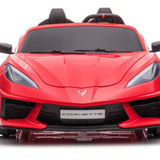 2026 24V Chevrolet Corvette C8 2 Seater Kids Ride On Car with Remote Control
